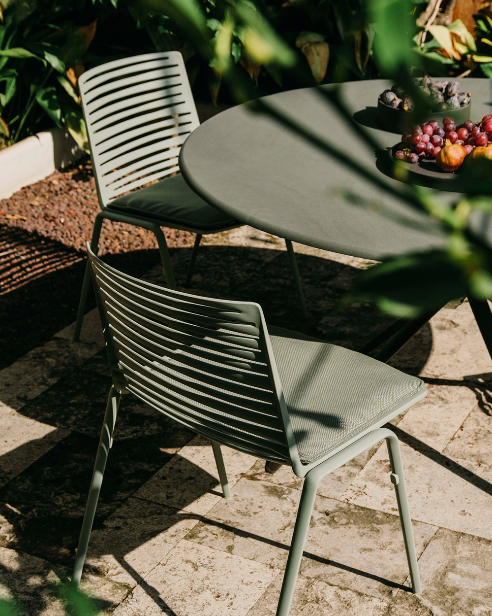 Chaise kaki extrieure